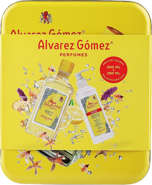 Alvarez Gomez Agua De Colonia Concentrada - Zestaw (edc 300 ml + b/lot 280 ml) — Zdjęcie N2