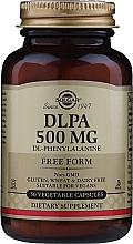 Suplement diety Kompleks aminokwasów 500 mg - Solgar DLPA DL-Phenylalanine — Zdjęcie N3