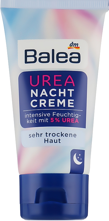 Krem do twarzy na noc z mocznikiem kosmetycznym - Balea Night Cream Urea — Zdjęcie N2