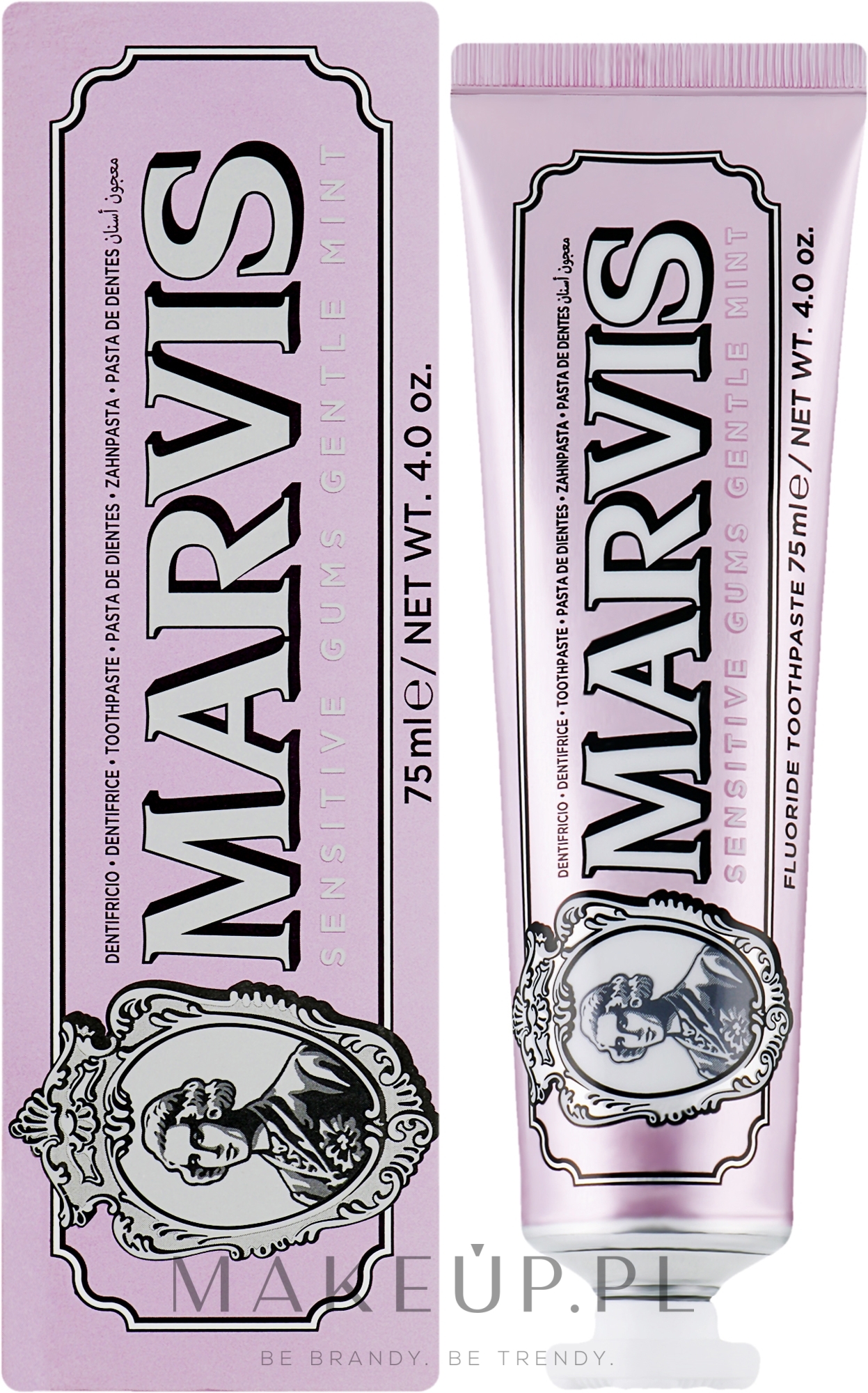Pasta do zębów dla wrażliwych dziąseł - Marvis Sensitive Gums Toothpaste — Zdjęcie 75 ml