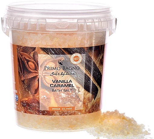 Sól do kąpieli Wanilia i karmel - Primo Bagno Vanilla & Carame Bath Salts  — Zdjęcie N1
