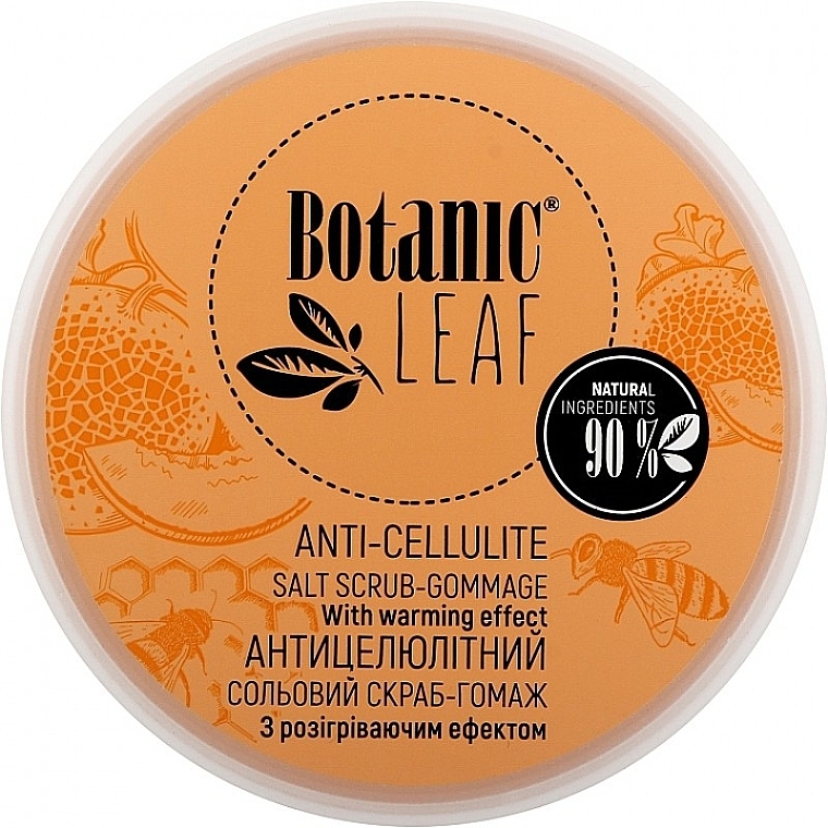 Antycellulitowy peeling solny do ciała - Botanic Leaf Anti-Cellulite Salt Scrub-Gommage — Zdjęcie N1