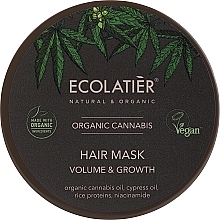 Kup Maska do włosów przywracająca objętość i stymulująca wzrost - Ecolatier Organic Cannabis Hair Mask Volume & Growth