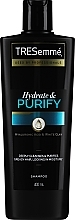 Oczyszczający szampon nawilżający do włosów tłustych - Tresemme Purify & Hydrate Hair Shampoo — Zdjęcie N1