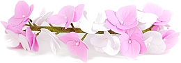 Opaska do włosów Różowo-białe hortensje - Katya Snezhkova — Zdjęcie N2