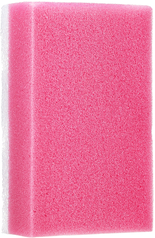 Gąbka kąpielowa, prostokątna, różowa - Ewimark — Zdjęcie N1