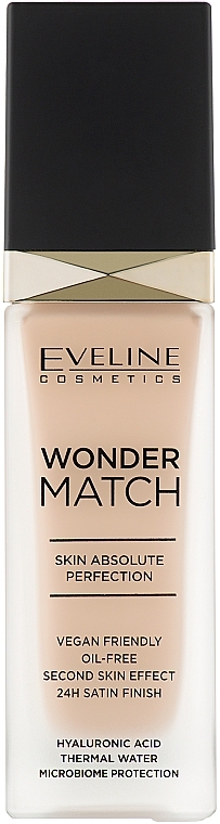 Luksusowy podkład do twarzy - Eveline Cosmetics Wonder Match — Zdjęcie N1
