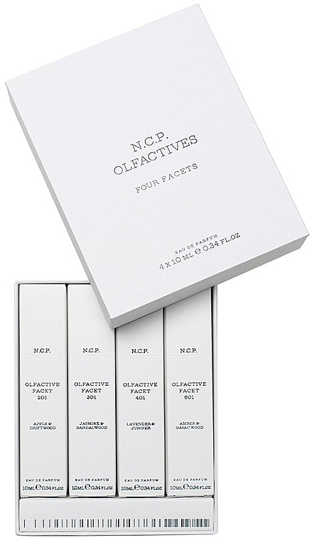 N.C.P. Olfactives Original Edition Four Facets Set - Zestaw (edp 4 x 10 ml) — Zdjęcie N1