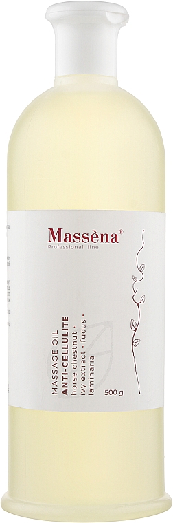 Olejek antycellulitowy do masażu ciała - Massena Strong Cellulite Body Oil — Zdjęcie N1