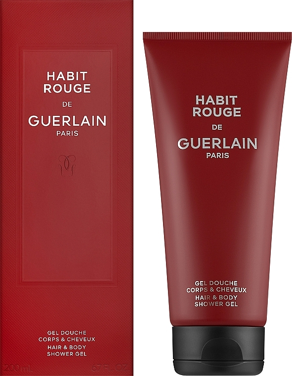 Żel pod prysznic dla mężczyzn - Guerlain Habit Rouge — Zdjęcie N2