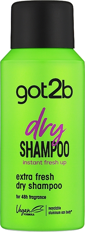 Suchy szampon - Got2b Fresh It Up Extra Fresh Dry Shampoo  — Zdjęcie N2