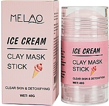Kup PRZECENA! Glinkowa maska w sztyfcie do twarzy Lody - Melao Ice Cream Clay Mask Stick *