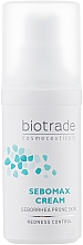Kojący krem do tłustej, podrażnionej i łuszczącej się skóry w strefie T - Biotrade Sebomax Cream — Zdjęcie N3