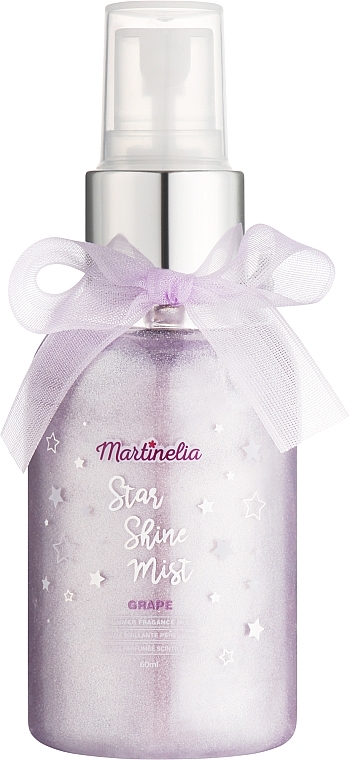 Brokatowa mgiełka do ciała dla dziewczynek Winogronowa - Martinelia Starshine Shimmer Mist — Zdjęcie N1