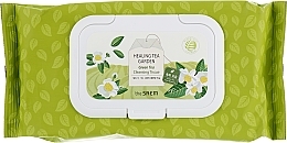 Chusteczki oczyszczające z ekstraktem z zielonej herbaty - The Saem Healing Tea Garden Green Tea Cleansing Tissue — Zdjęcie N1