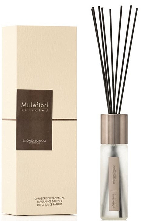 Dyfuzor zapachowy - Millefiori Milano Selected Smoked Bamboo Fragrance Diffuser — Zdjęcie N2