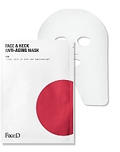 Przeciwzmarszczkowa maska na twarz i szyję - FaceD Face&Neck Anti-Ageing Mask — Zdjęcie N1