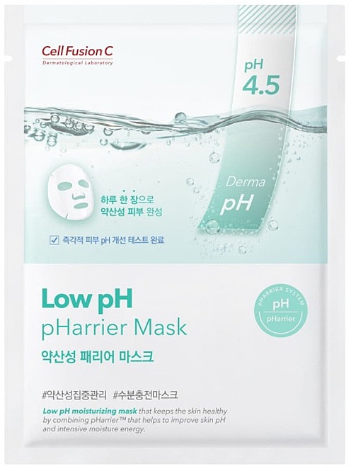 Maska do twarzy - Cell Fusion C Low pH pHarrier Mask — Zdjęcie N1