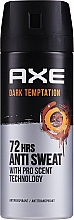 Kup Antyperspirant w sprayu - Axe Dark Temptation Dry Deodorant Antitranspirant Spray