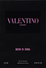 Valentino Uomo Born In Roma - Woda toaletowa (próbka) — Zdjęcie N1