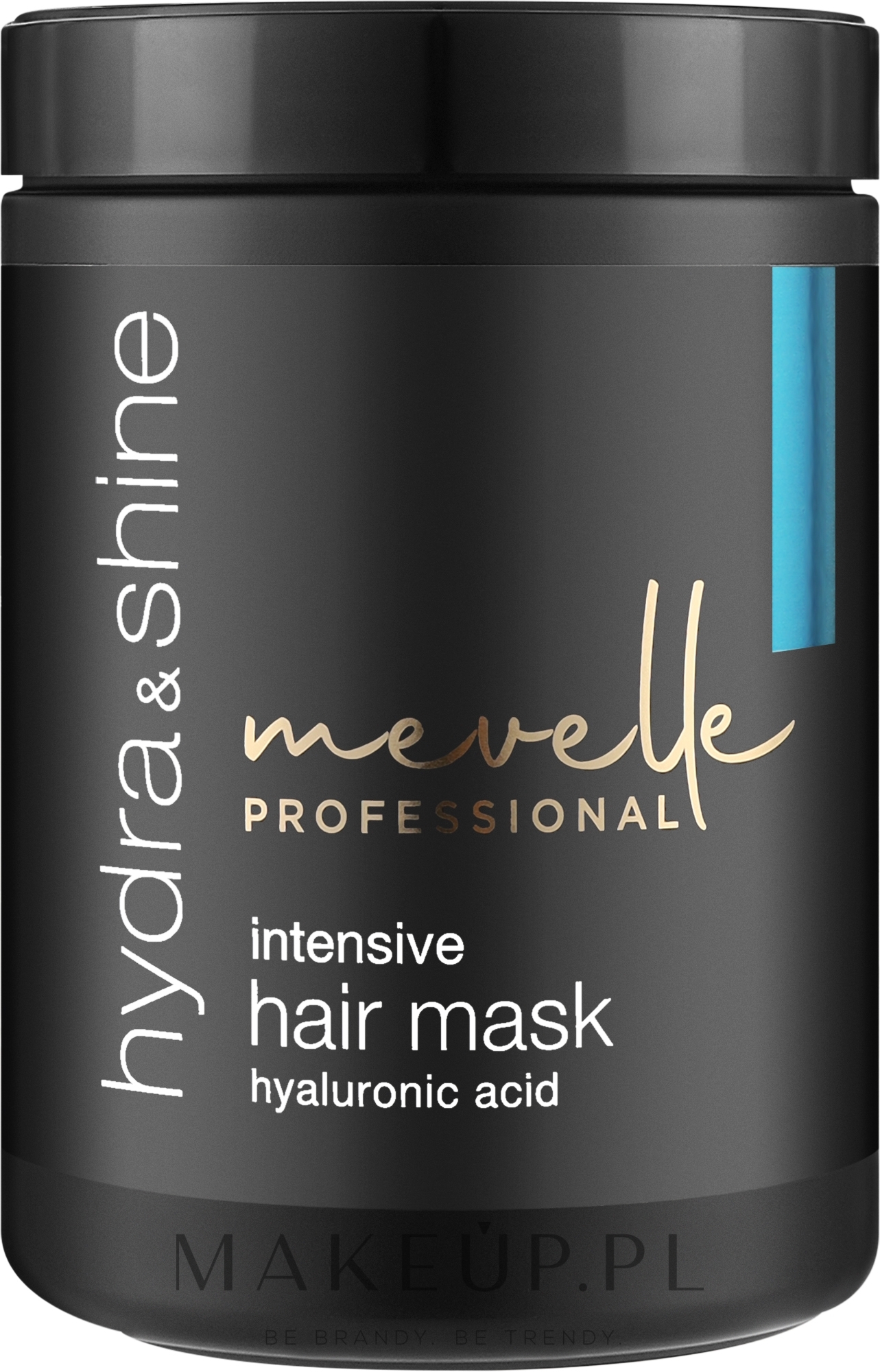 Maska do włosów - Mevelle Hydra & Shine Intensive Hair Mask Hyaluronic & Algea — Zdjęcie 900 ml
