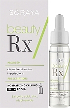 Normalizujące serum wygładzające do pielęgnacji skóry tłustej, wrażliwej i niedoskonałej - Soraya Beauty Rx — Zdjęcie N2