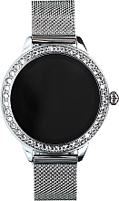 Kup Smartwatch damski, srebrny, stalowy - Garett Smartwatch Women Victoria Silver Steel