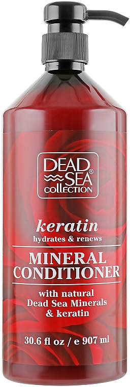 Odżywka z keratyną i minerałami z Morza Martwego - Dead Sea Collection Keratin Mineral Conditioner — Zdjęcie N1