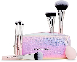 Zestaw, 8 produktów - Makeup Revolution Glam Up Brush Gift Set — Zdjęcie N1