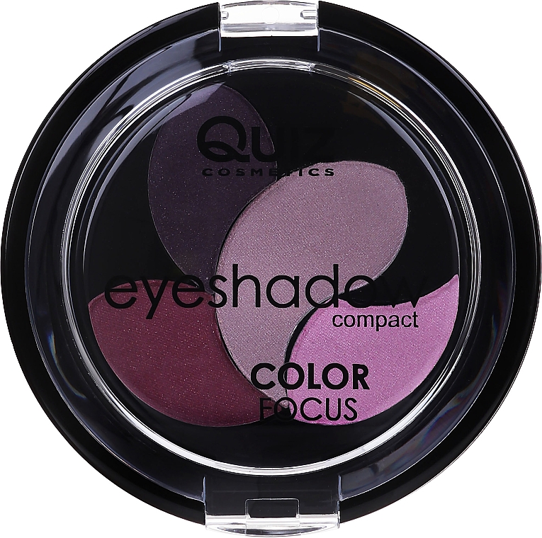 Poczwórny cień do powiek - Quiz Cosmetics Color Focus Eyeshadow 4 — Zdjęcie N1