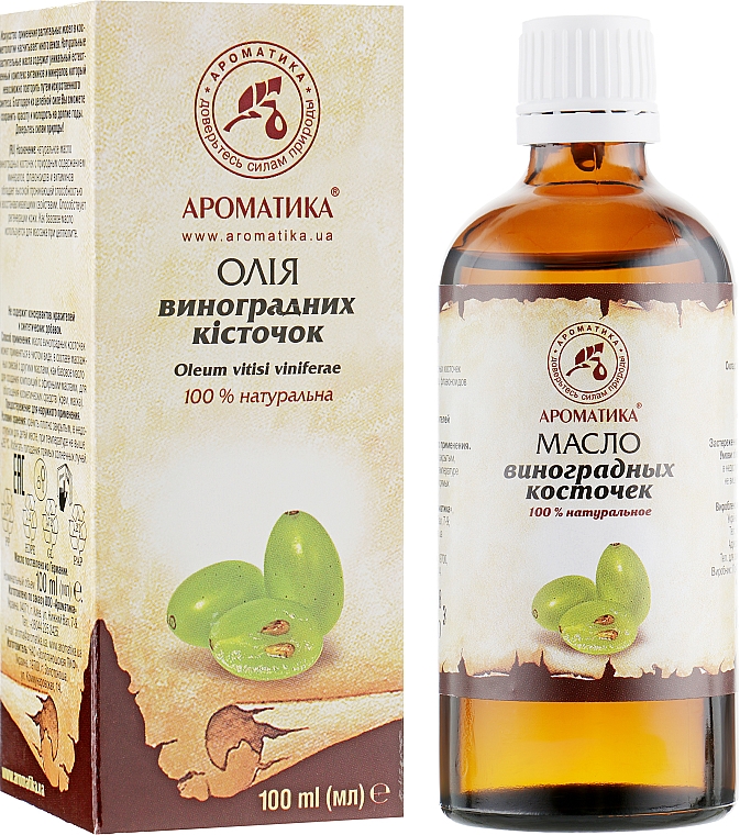 Kosmetyczny olej z pestek winogron - Aromatika — Zdjęcie N6