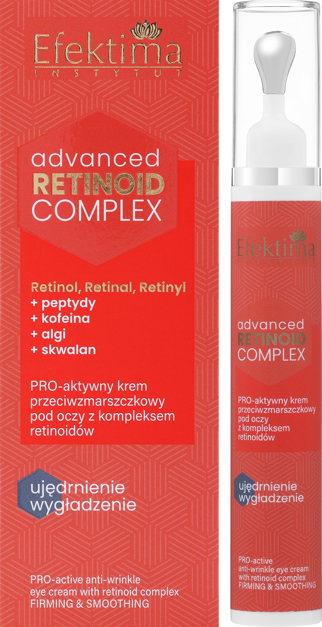 Krem przeciwzmarszczkowy pod oczy - Efektima Advanced Retinoid Complex — Zdjęcie 15 ml