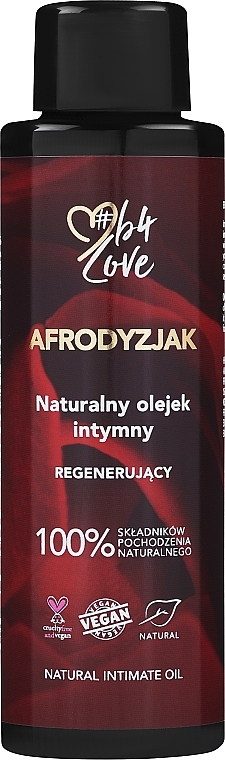 Naturalny olejek intymny Afrodyzjak - 4Organic B4Love — Zdjęcie N2