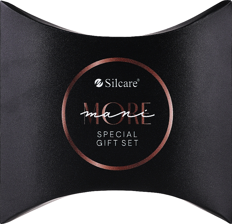 Zestaw - Silcare More Mani Special Gift Set (n/oil/15ml + gel/polish/2x10g) — Zdjęcie N1