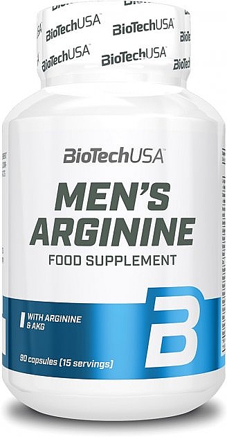 Kompleks witaminowo-mineralny dla mężczyzn - BiotechUSA Men’s Arginine — Zdjęcie N1