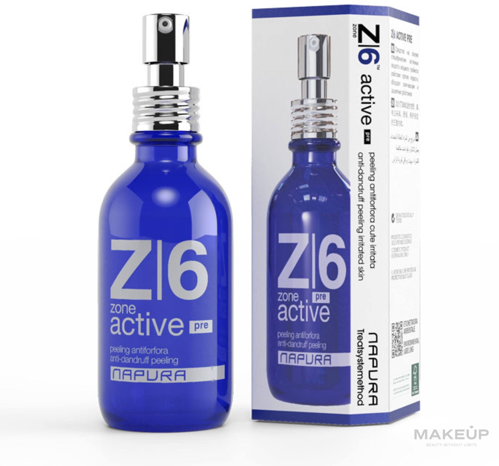 Peeling przeciwłupieżowy - Napura Z6 Zone Active Anti-Dandruff Peeling — Zdjęcie 50 ml