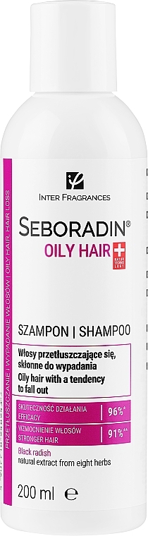 Szampon do włosów przetłuszczających się i skłonnych do wypadania - Seboradin Oily Hair Shampoo — Zdjęcie N1