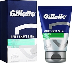 Kojący balsam po goleniu z aloesem - Gillette Series After Shave Balm Soothing With Aloe — Zdjęcie N4