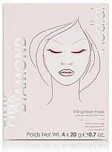Liftingująca maska do twarzy w płachcie - Rodial Pink Diamond Lifting Mask — Zdjęcie N2