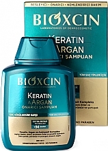 Szampon rewitalizujący z keratyną i arganem - Bioxcin Keratin & Argan Recovery Shampoo — Zdjęcie N3