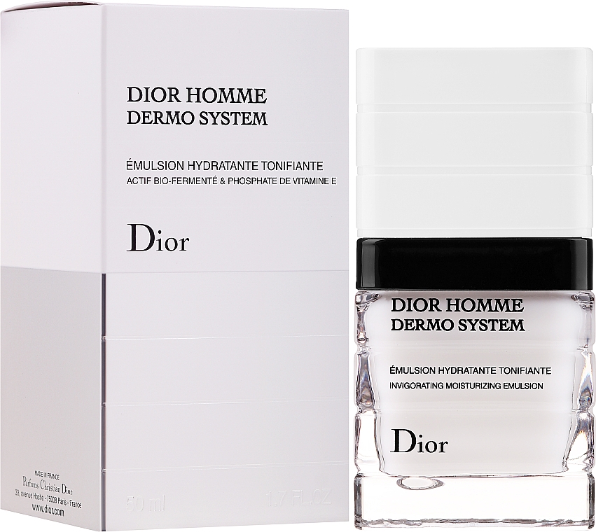 Nawilżająca emulsja do twarzy dla mężczyzn - Dior Homme Dermo System Emulsion — Zdjęcie N2