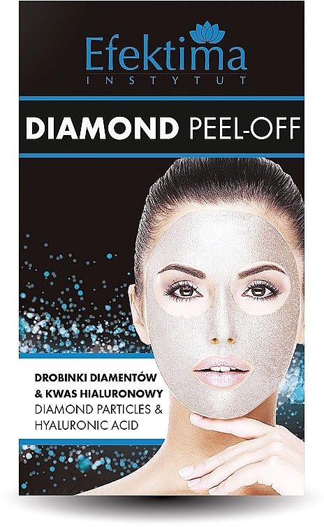 Maseczka peel-off - Efektima Instytut Diamond Peel-Off Face Mask — Zdjęcie N1