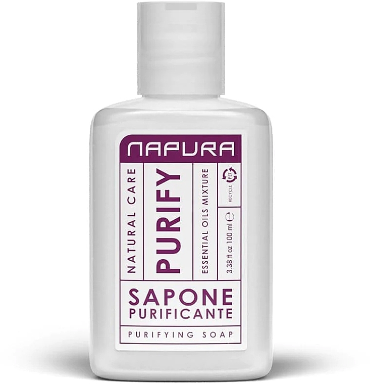 Oczyszczające mydło z olejkami eterycznymi - Napura Purify Hand and Body Purifying Soap