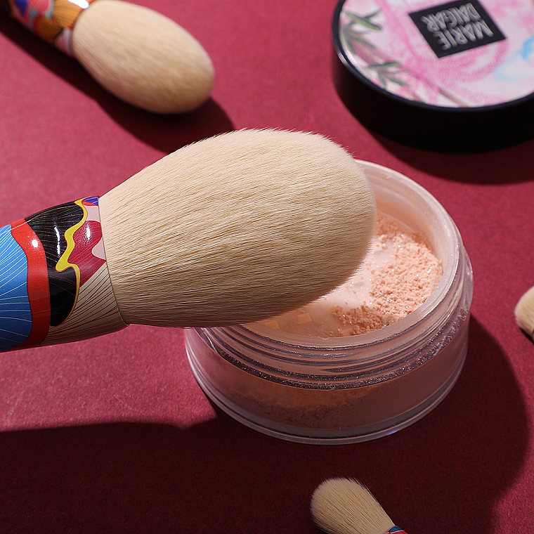 Zestaw pędzli do makijażu, 7 szt - Eigshow Beauty Essential Series Yellow Fresher Brush Kit — Zdjęcie N5