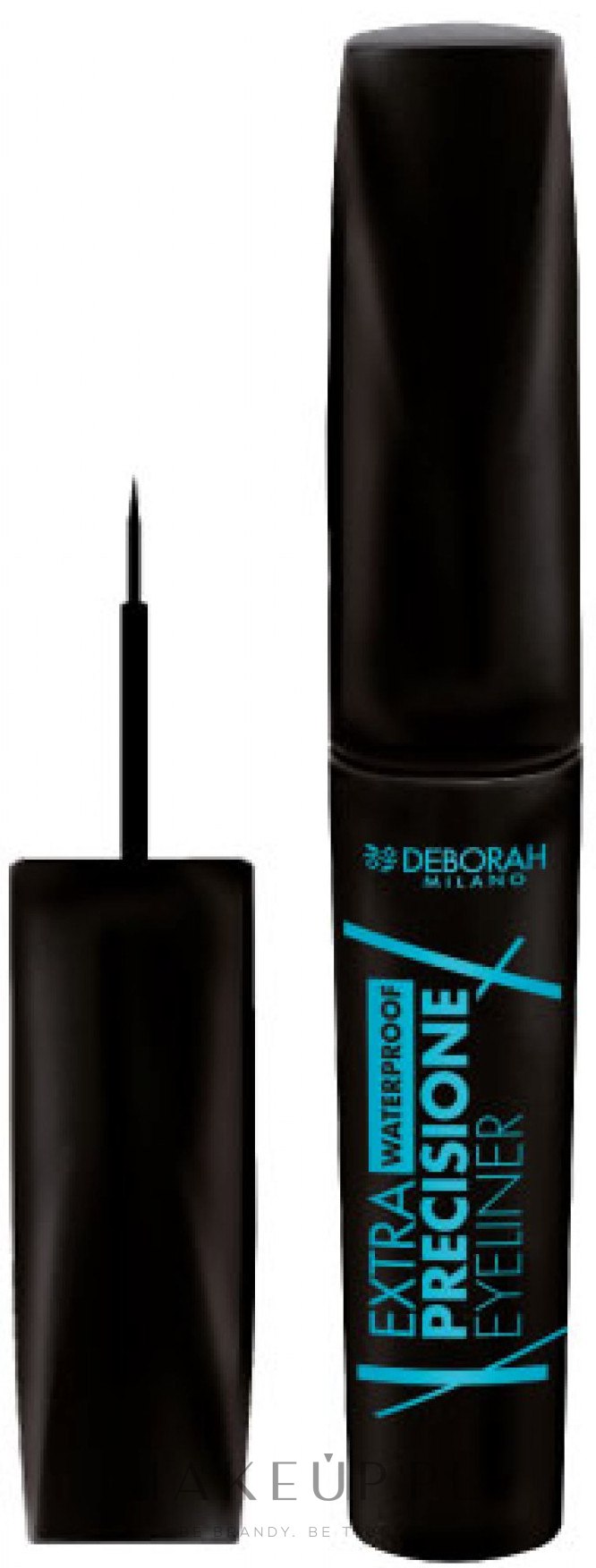 Wodoodporny eyeliner - Deborah Eyeliner Waterproof Extra Precisione — Zdjęcie Black