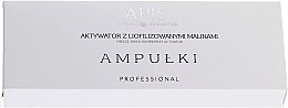 Aktywator z liofilizowanymi malinami - APIS Professional Concentrate Activator Ampule — Zdjęcie N1