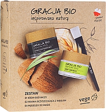 Kup Zestaw - Gracja Bio Inspired Nature (cr 50 ml + mask 50 ml + brush 1)