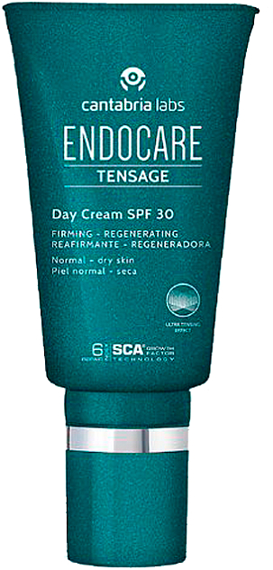 Krem na dzień do skóry normalnej i suchej - Cantabria Labs Endocare Tensage Day Cream SPF 30 — Zdjęcie N1