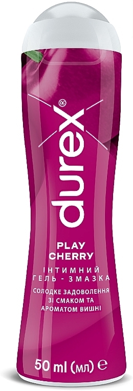 Żel intymny o smaku i zapachu wiśniowym - Durex Play Cherry — Zdjęcie N1