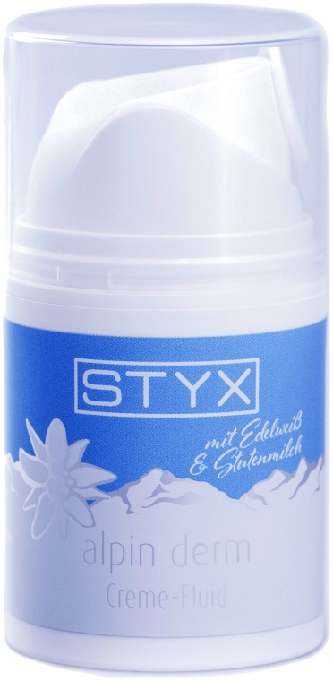 Krem-fluid do twarzy z mlekiem klaczy - Styx Naturcosmetic Alpin Derm Creme-Fluid